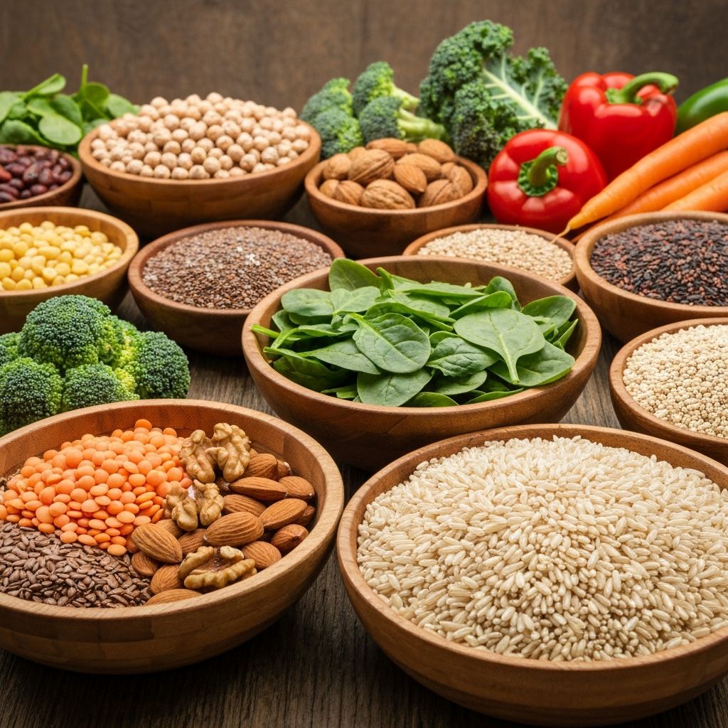 Plant-based nutrition sources